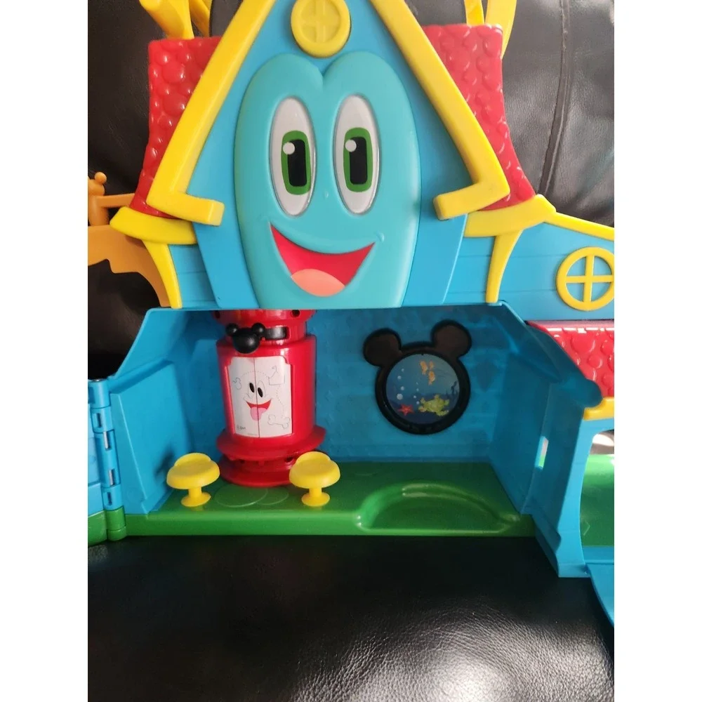 Mickey Mouse Clubhouse WORKS Funny The Funhouse Playset Lights Sounds Disney Jr